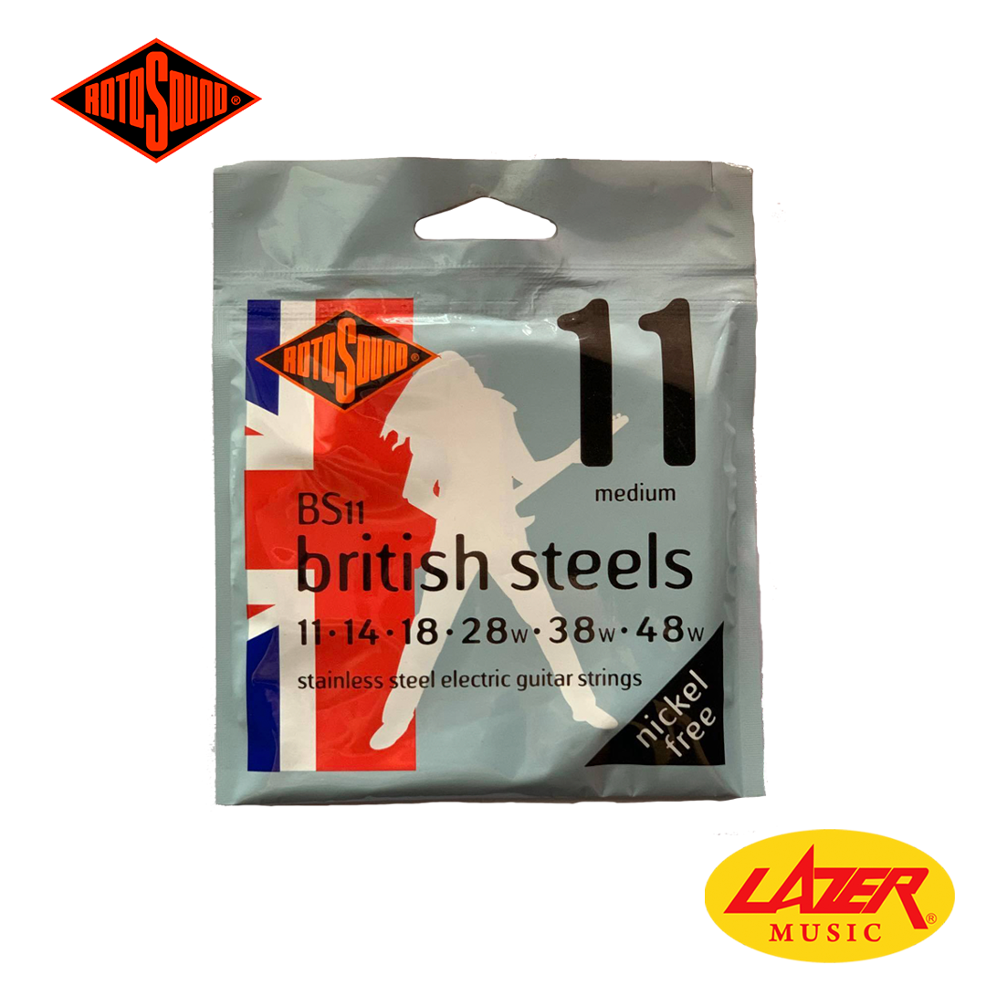 Rotosound British Steels Medium Electric Guitar Strings
